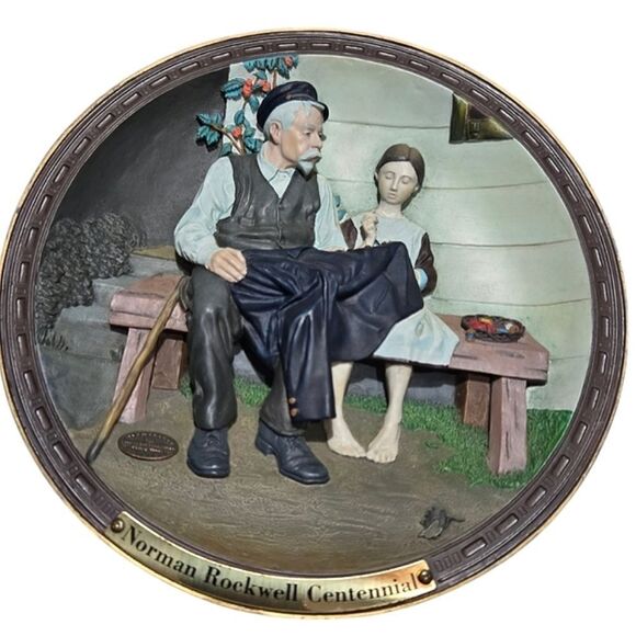 Vintage The Lighthouse Keeper’s Daughter, Norman Rockwell Centennial Collection - Picture 1 of 8